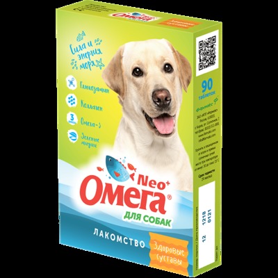 Омега Neo витамины для собак Здоровые суставы