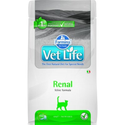 Farmina Vet Life Renal для кошек 400гр